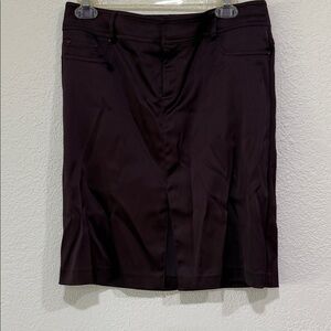 CACHE DEEP PURPLE SKIRT WOMENS SIZE 4 ELEGANT CAREER EVENING